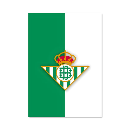 Poster Fier Vert et Blanc