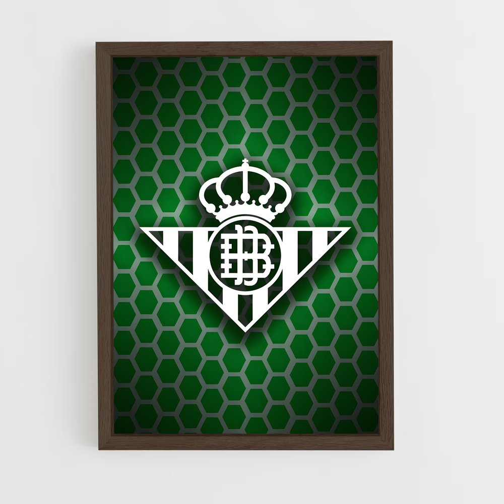 ap-real betis balompie-10 cadre Bois foncé