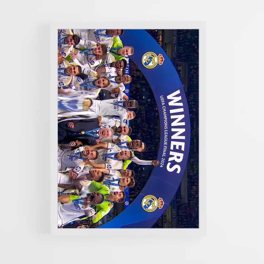 ap-real madrid cf-13 cadre Blanc