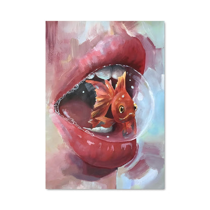 Poster Poisson Doré