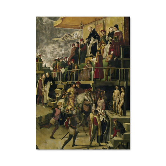 Poster Rue Animée