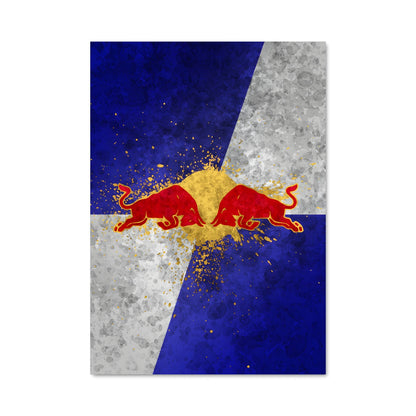 Poster Tricolore Dynamique