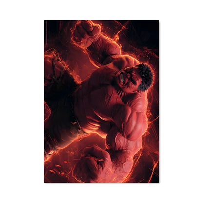 Poster Red hulk 40530