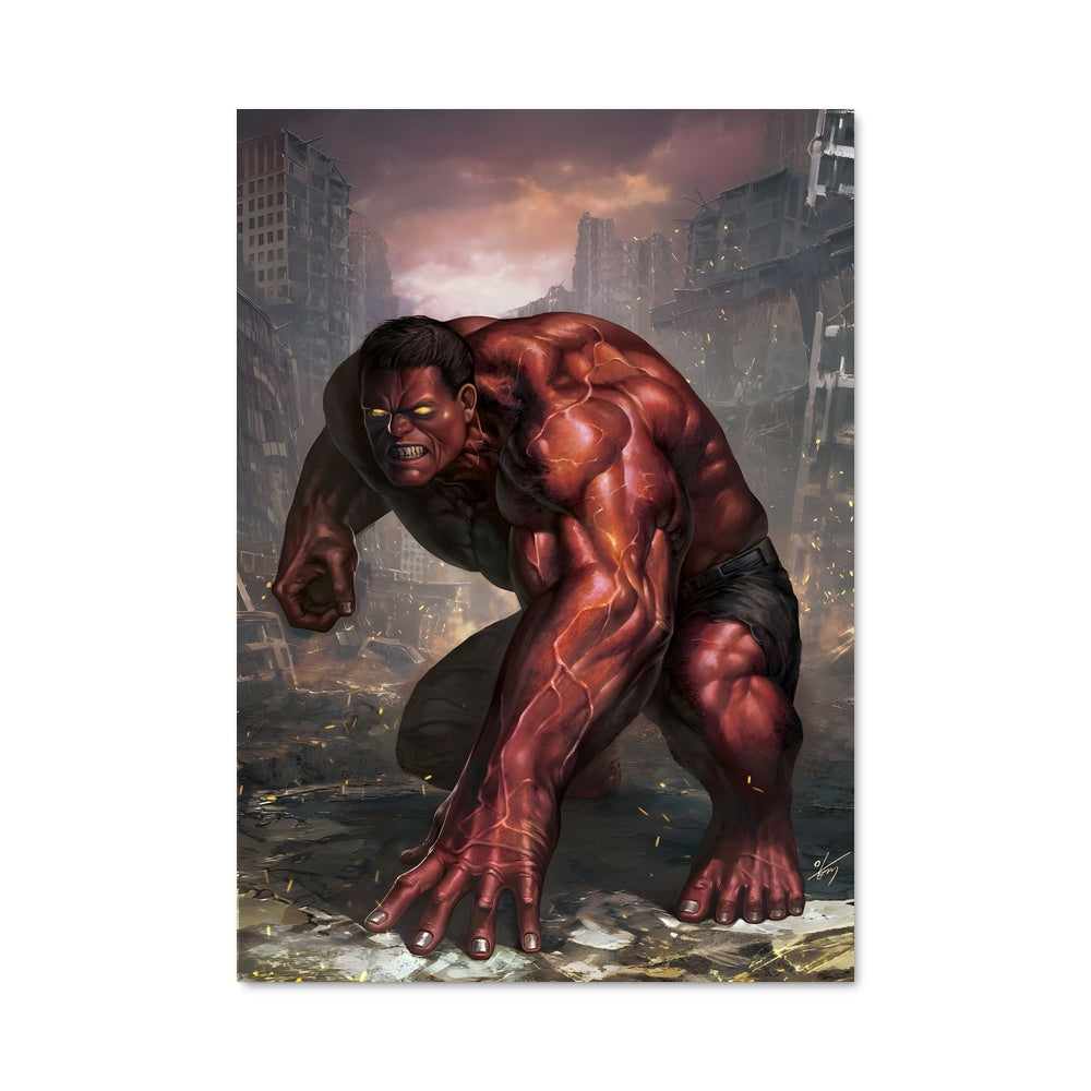 Poster Red hulk 40528