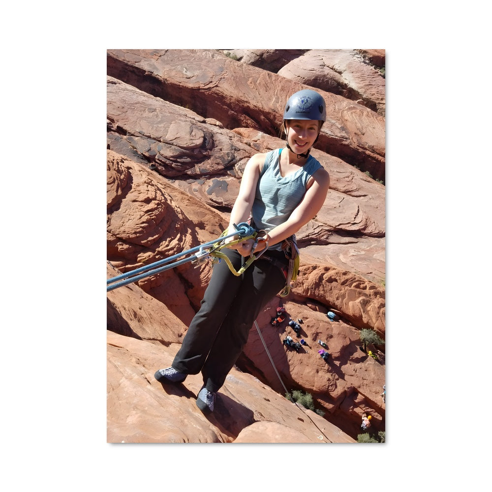 Poster Red rocks climbing nevada 63011