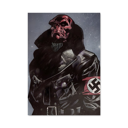 Poster Casque Sanglant