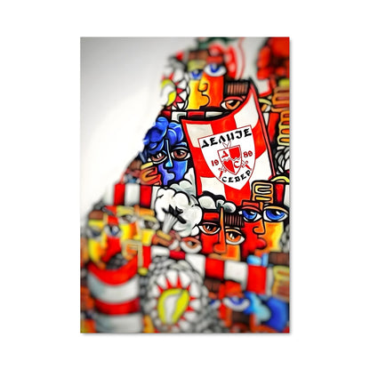 Poster Red star belgrade basketball 60241