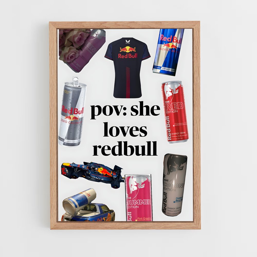 ap-red bull-7 cadre Bois clair