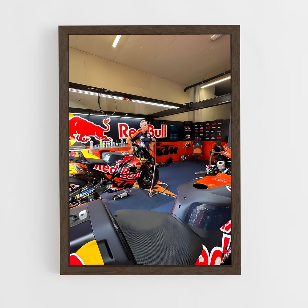 ap-red bull ktm factory racing-2 cadre Bois foncé
