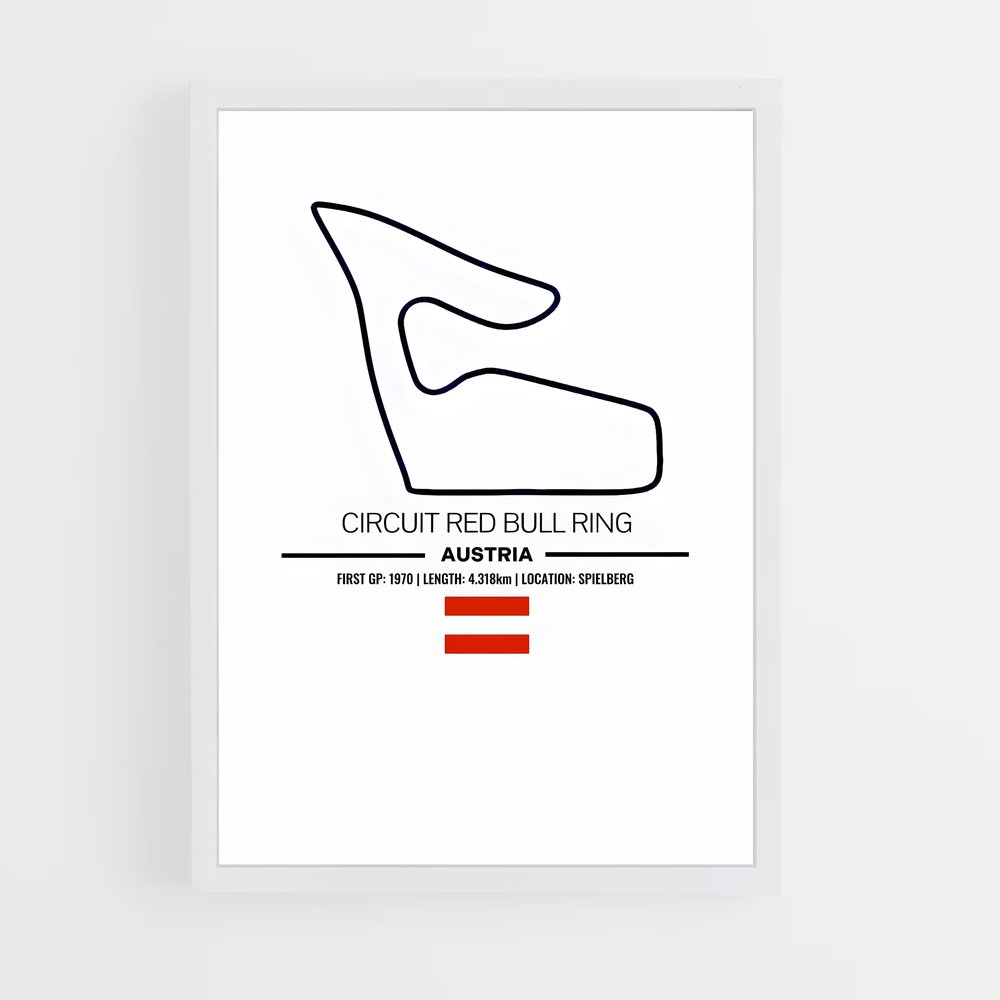 ap-red bull ring austria-2 cadre Blanc