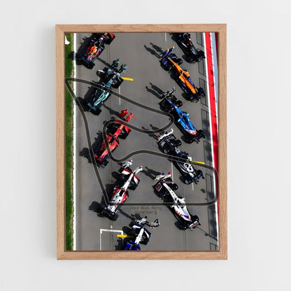 ap-red bull ring austria-3 cadre Bois clair
