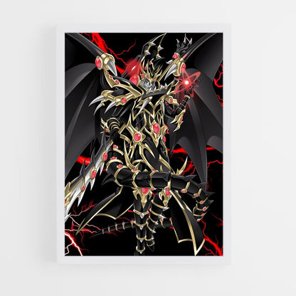 ap-red eyes black dragon-1 cadre Blanc