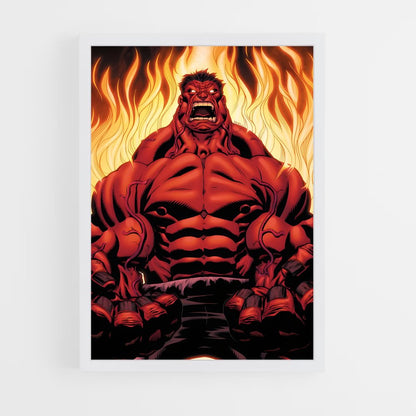 ap-red hulk-1 cadre Blanc