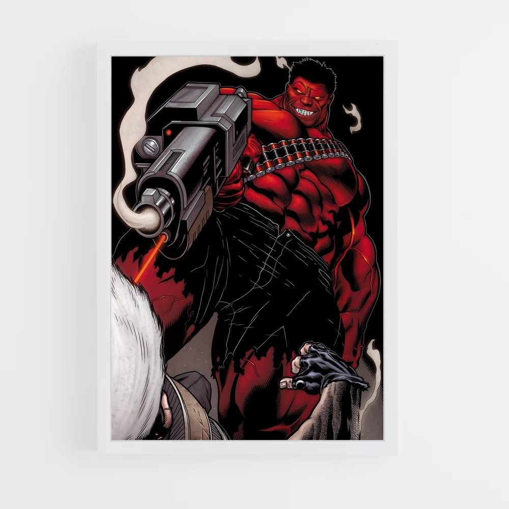 ap-red hulk-2 cadre Blanc