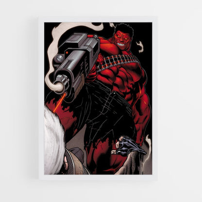 ap-red hulk-2 cadre Blanc