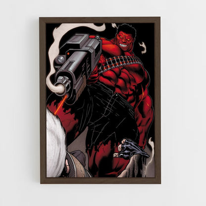 ap-red hulk-2 cadre Bois foncé