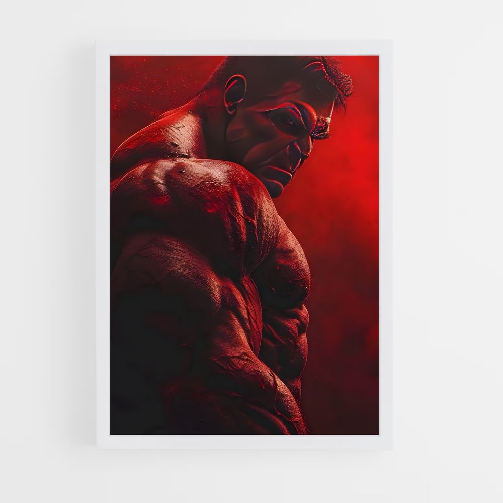 ap-red hulk-3 cadre Blanc