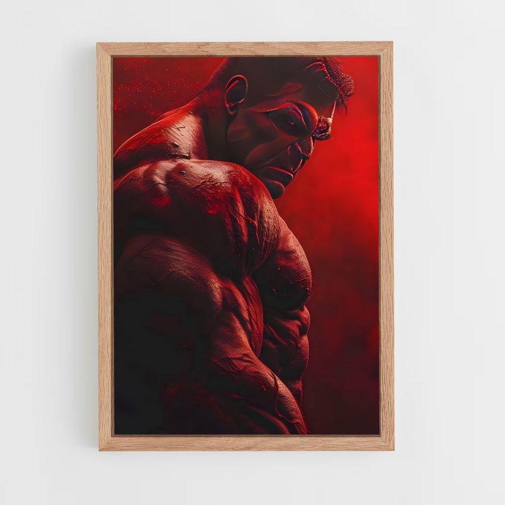 ap-red hulk-3 cadre Bois clair