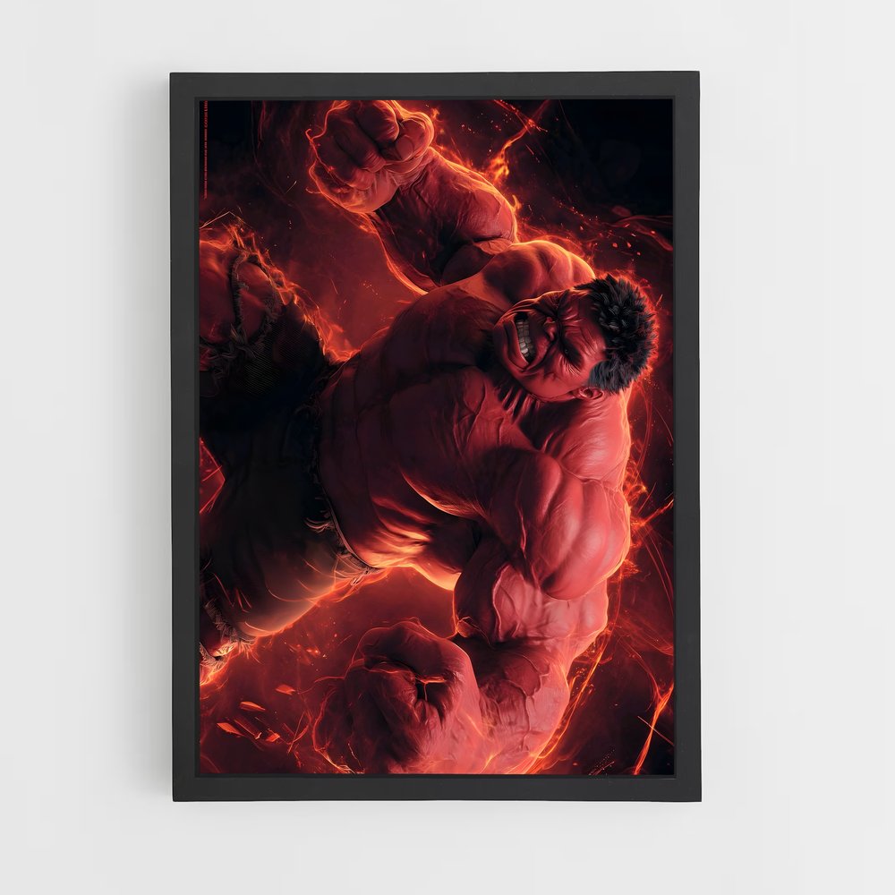 ap-red hulk-6 cadre Noir