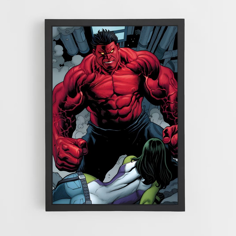 ap-red hulk-8 cadre Noir
