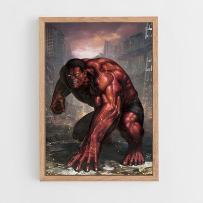 ap-red hulk-9 cadre Bois clair