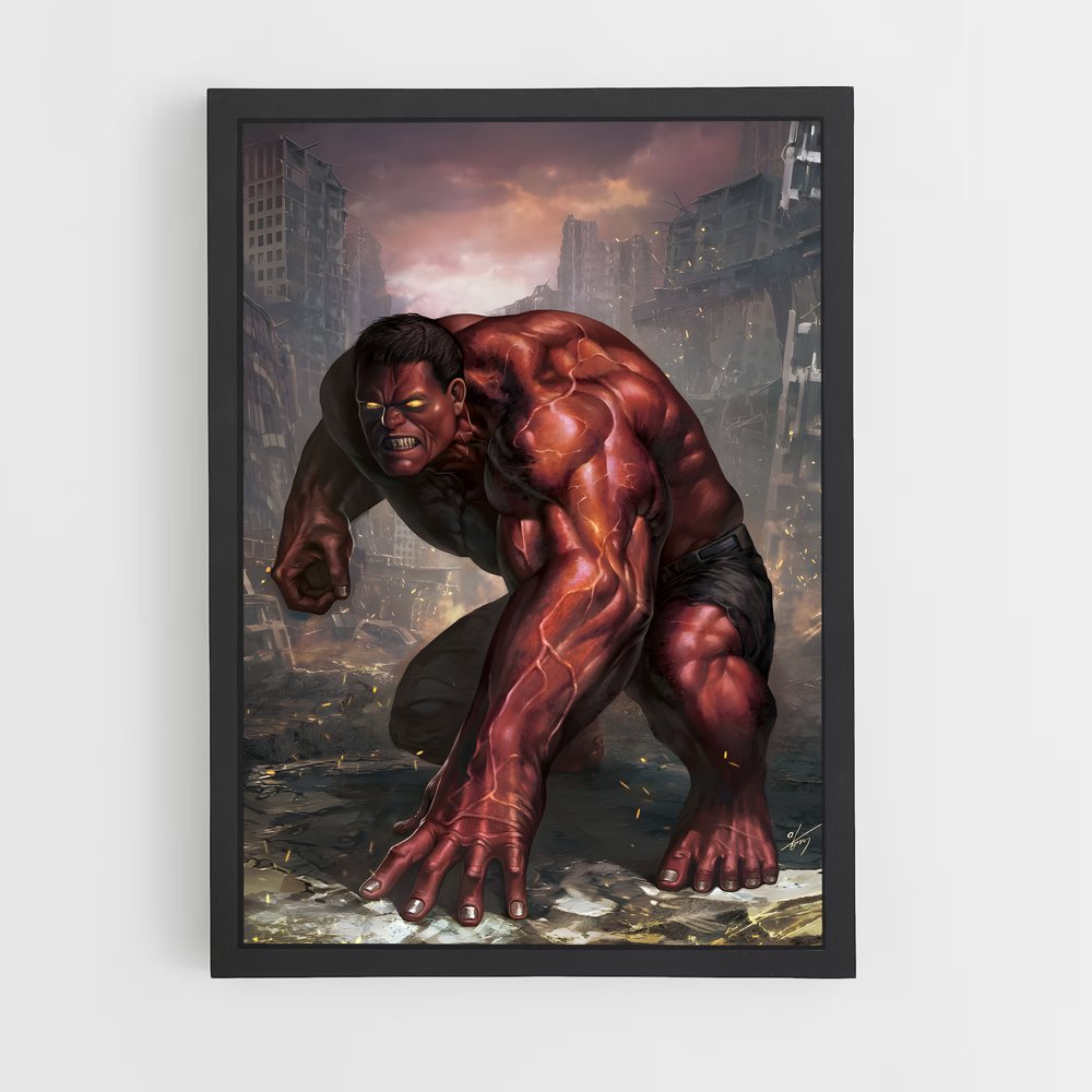ap-red hulk-9 cadre Noir