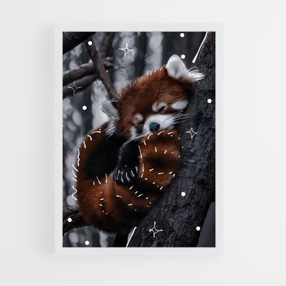 ap-red panda-6 cadre Blanc