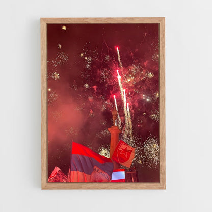 ap-red star belgrade-11 cadre Bois clair