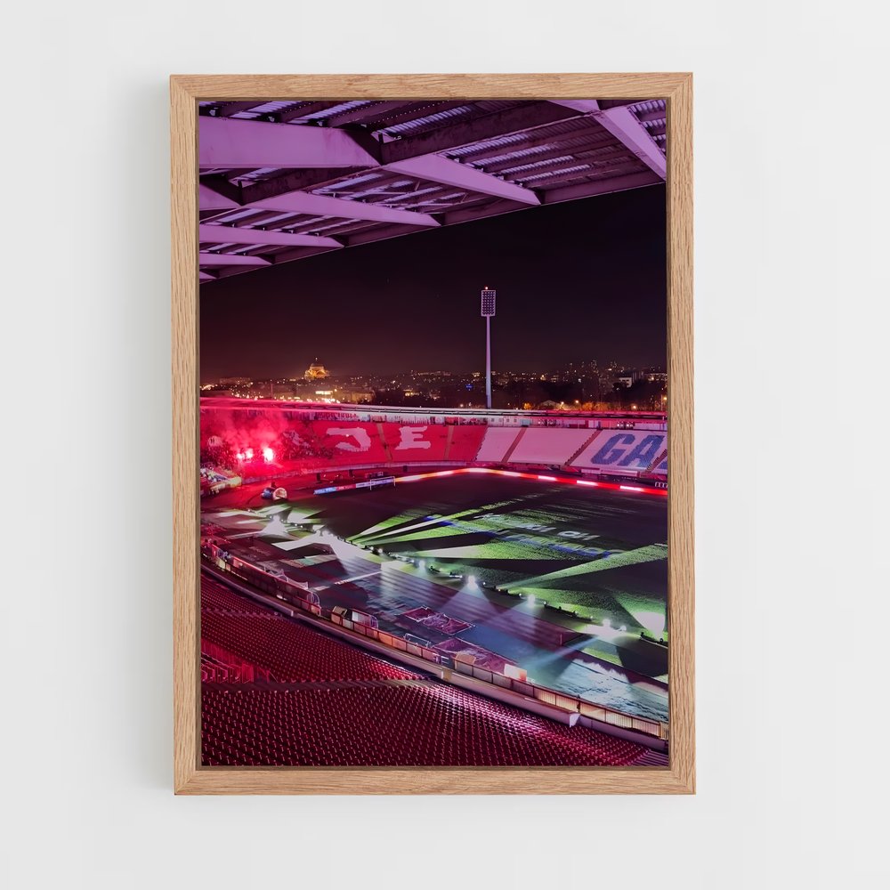 ap-red star belgrade-9 cadre Bois clair