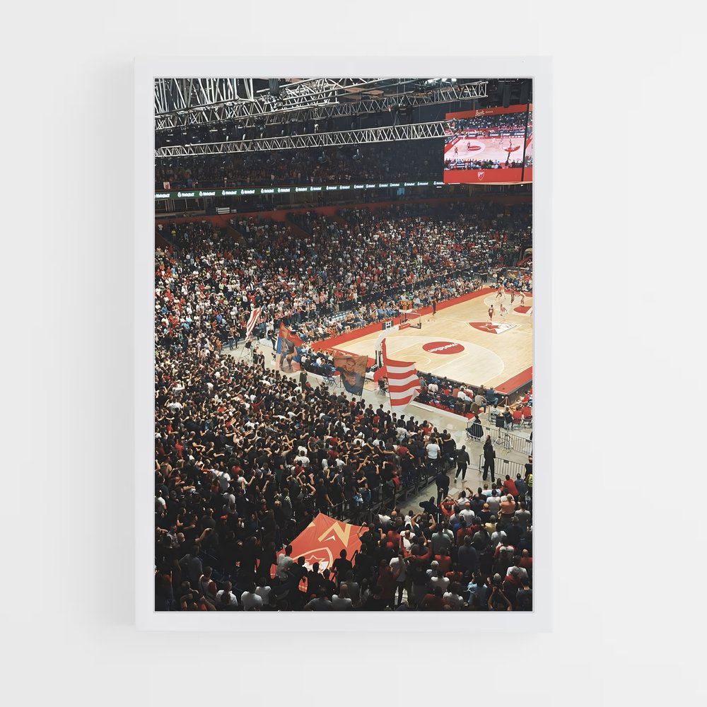 ap-red star belgrade basketball-5 cadre Blanc