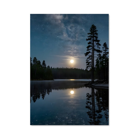 Poster Lune d'Émeraude