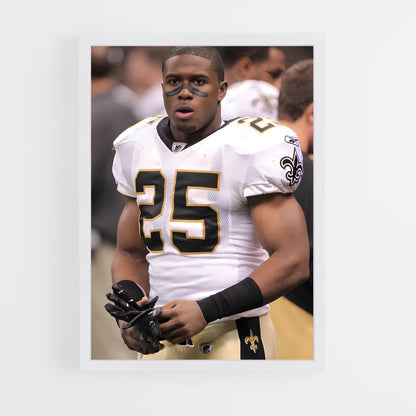 ap-reggie bush-1 cadre Blanc