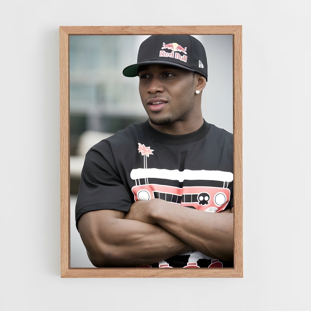 ap-reggie bush-2 cadre Bois clair