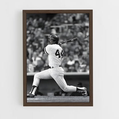 ap-reggie jackson-3 cadre Bois foncé