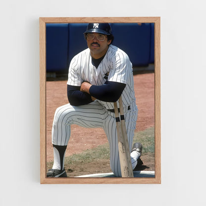ap-reggie jackson-6 cadre Bois clair