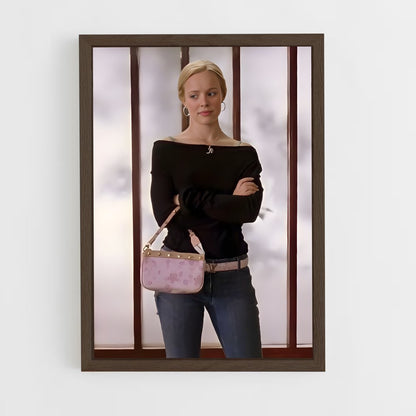 ap-regina george-3 cadre Bois foncé