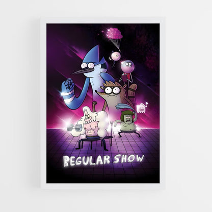 ap-regular show-3 cadre Blanc