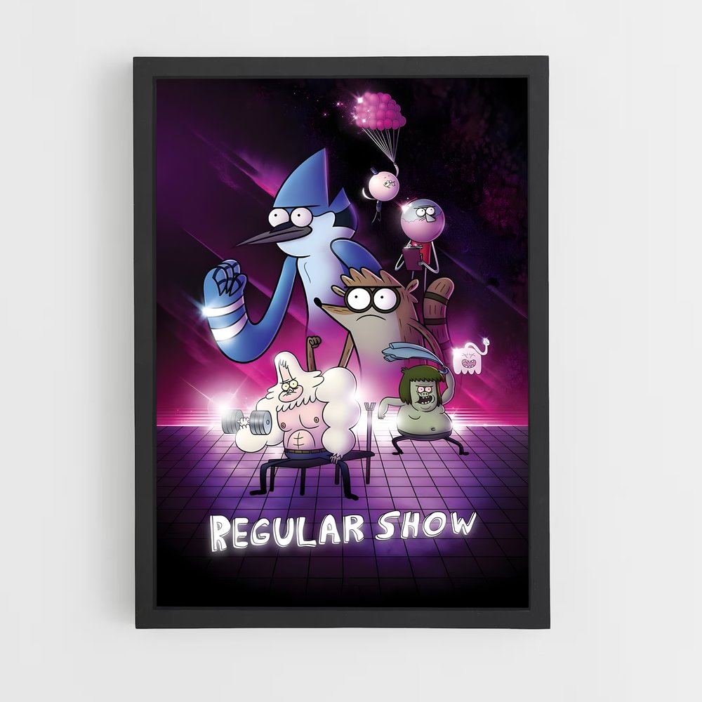 ap-regular show-3 cadre Noir