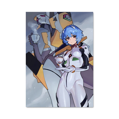 Poster Ayanami Blue