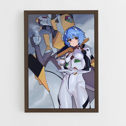 ap-rei ayanami-2 cadre Bois foncé