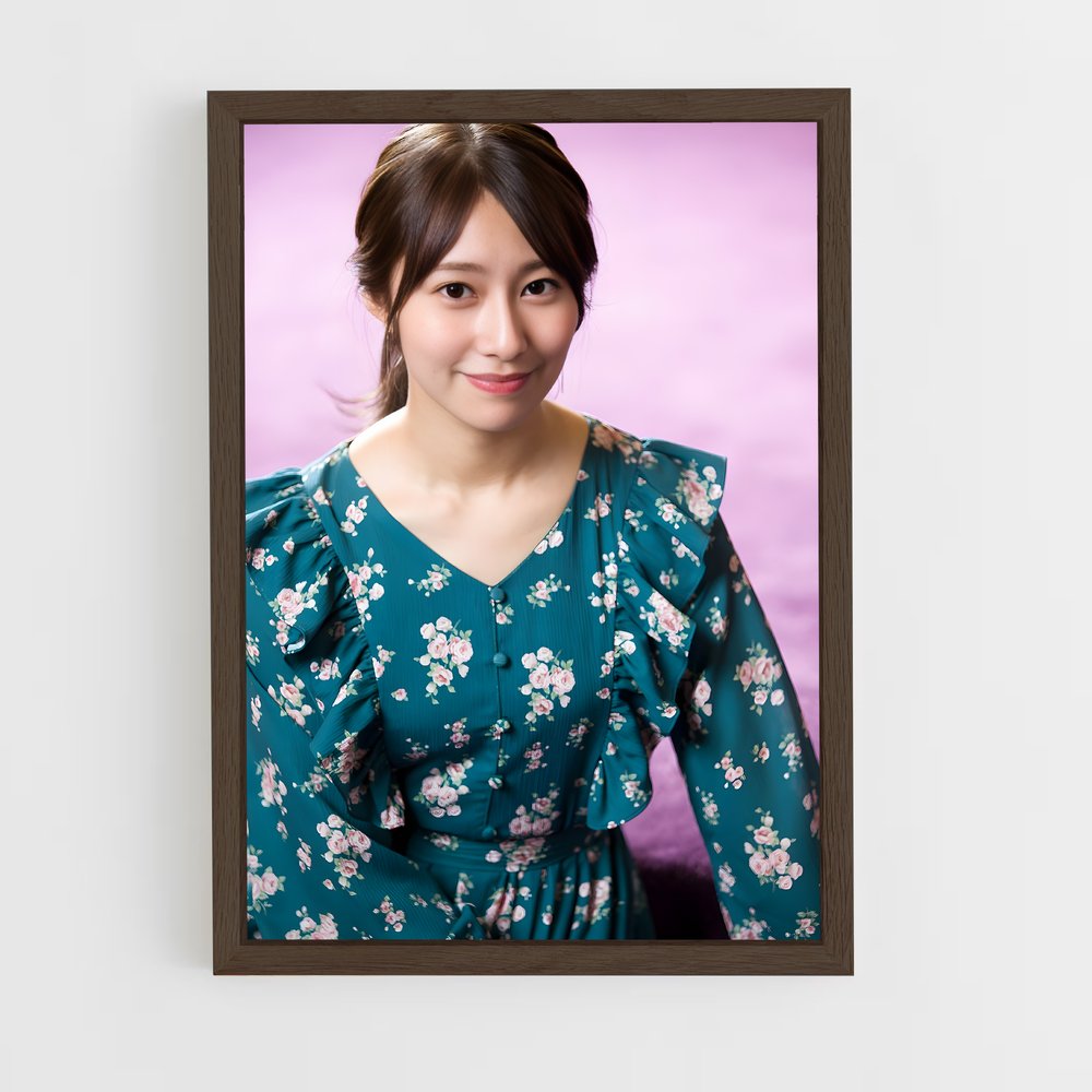 ap-reika sakurai-2 cadre Bois foncé