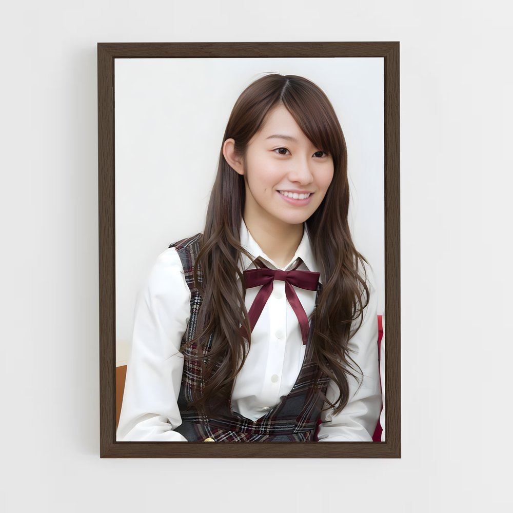 ap-reika sakurai-7 cadre Bois foncé
