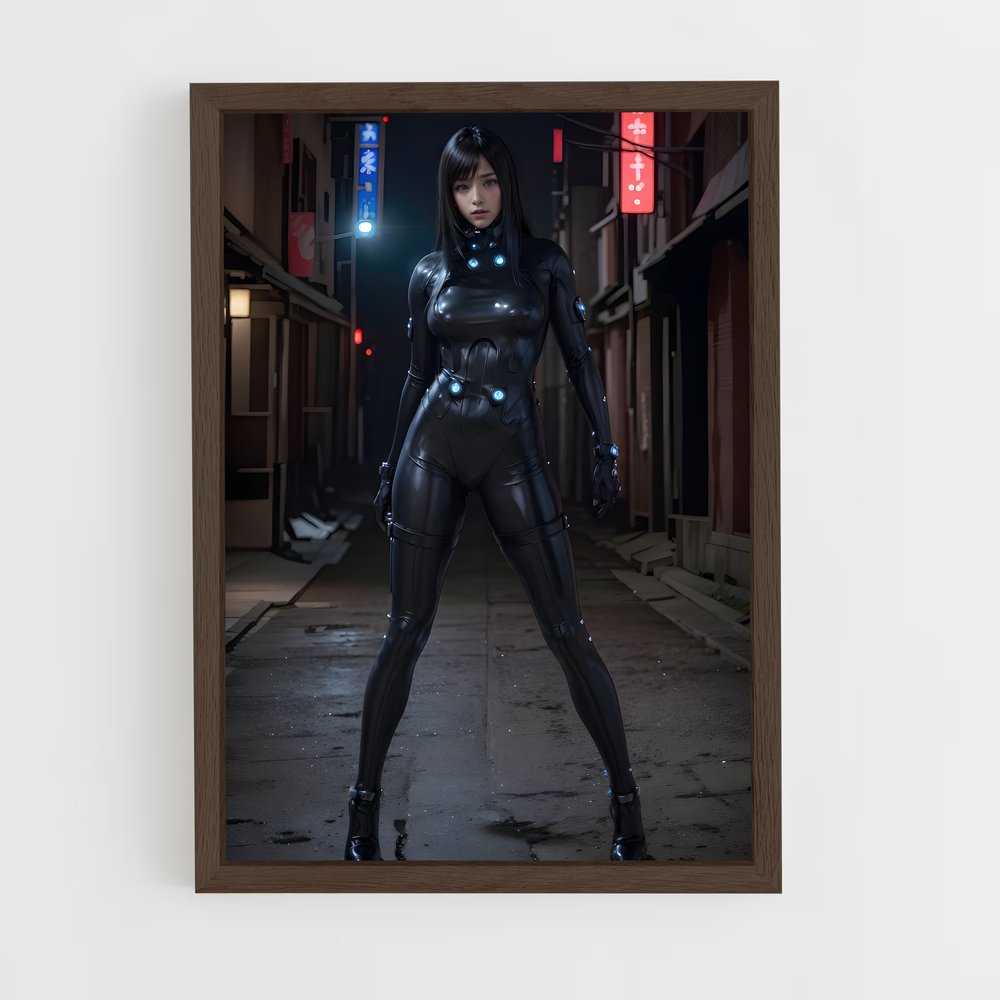 ap-reika shimohira-4 cadre Bois foncé