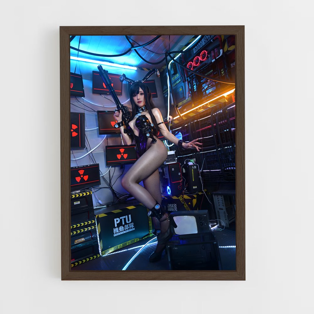 ap-reika shimohira-5 cadre Bois foncé