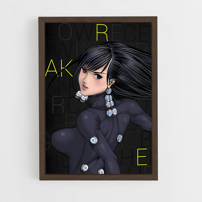 ap-reika shimohira-7 cadre Bois foncé