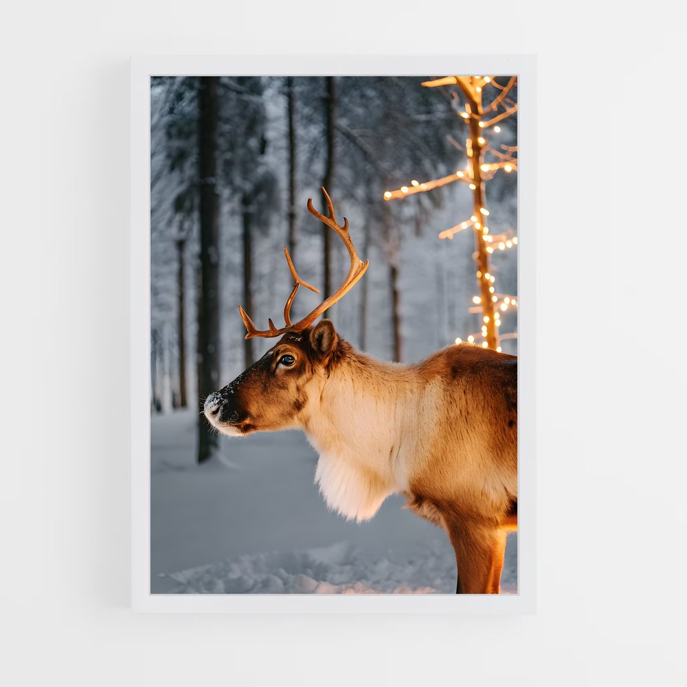 ap-reindeer-12 cadre Blanc