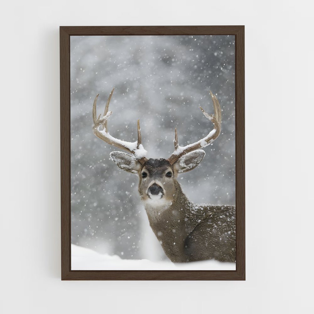 ap-reindeer-2 cadre Bois foncé