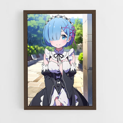 ap-rem-1 cadre Bois foncé