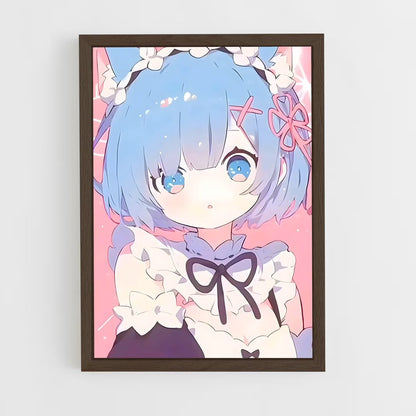 ap-rem-12 cadre Bois foncé