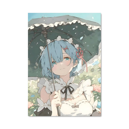 Poster Sous la Pluie Azur